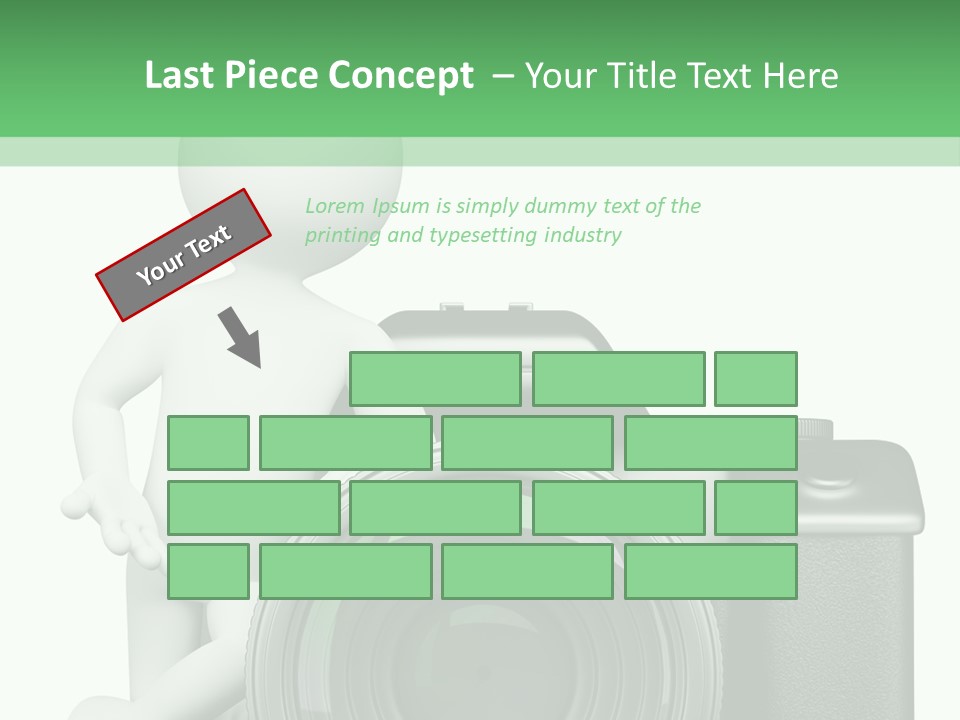 Guy Photographic Glass PowerPoint Template