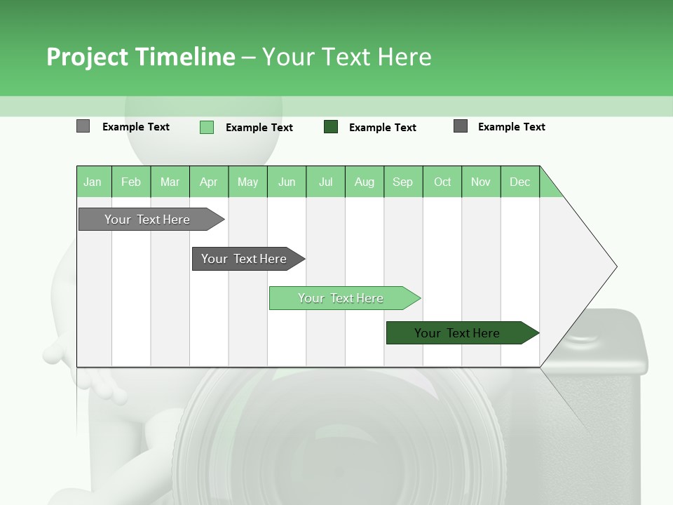 Guy Photographic Glass PowerPoint Template