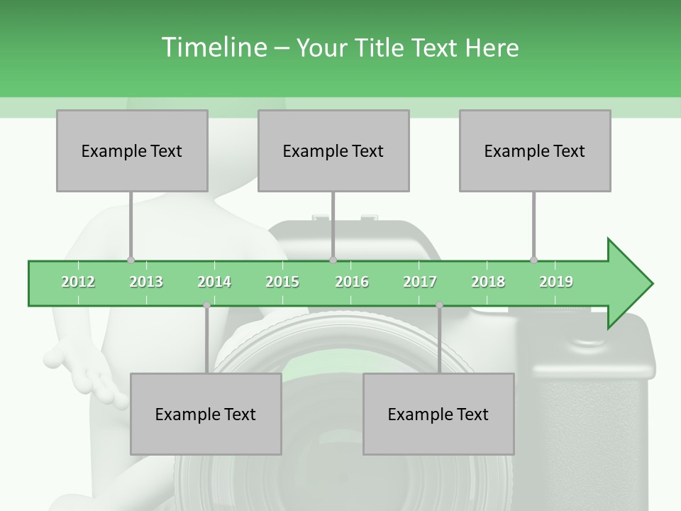 Guy Photographic Glass PowerPoint Template