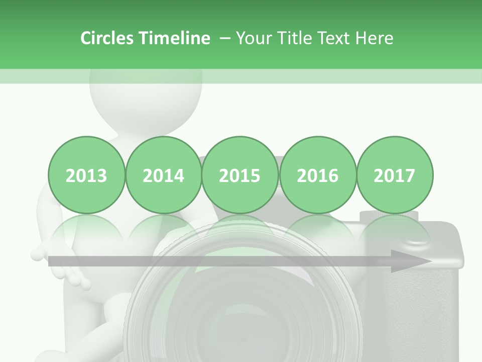 Guy Photographic Glass PowerPoint Template