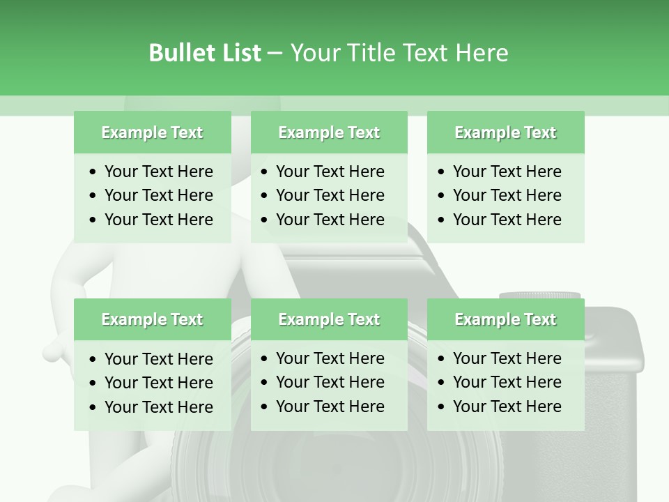 Guy Photographic Glass PowerPoint Template
