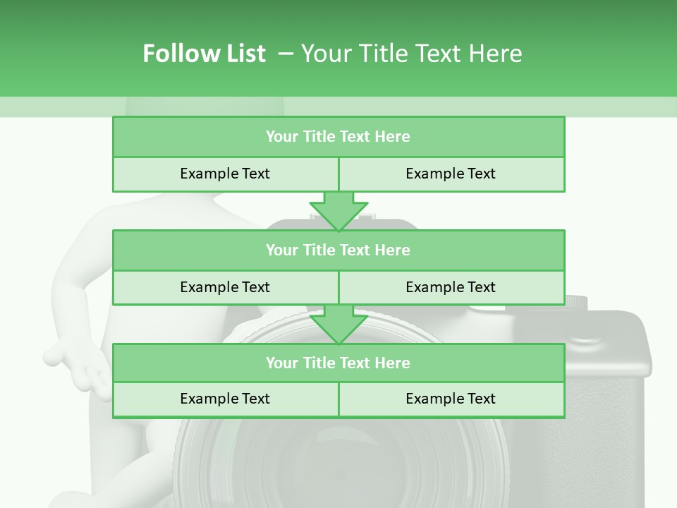 Guy Photographic Glass PowerPoint Template