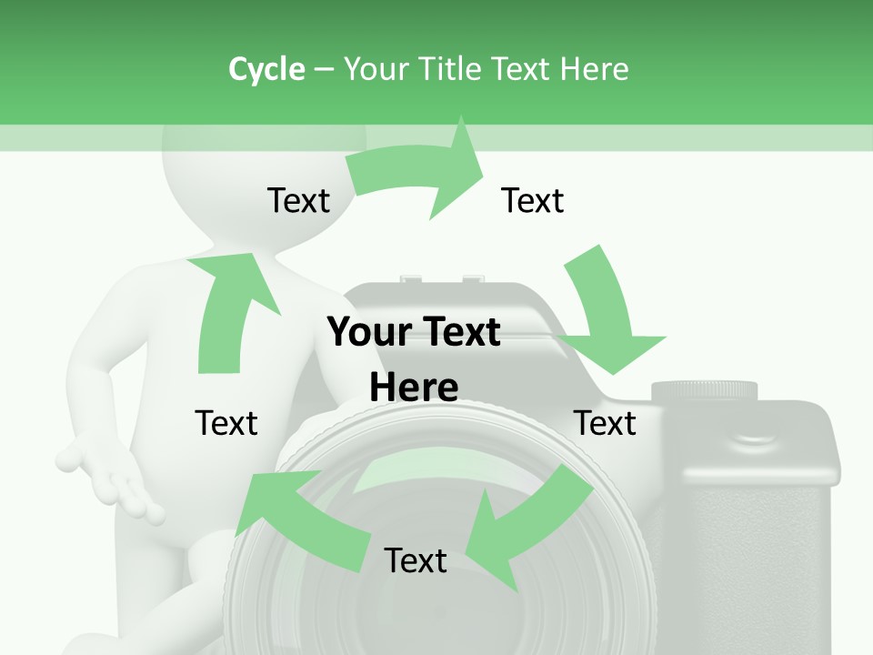 Guy Photographic Glass PowerPoint Template