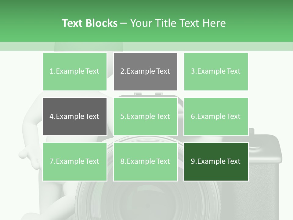 Guy Photographic Glass PowerPoint Template