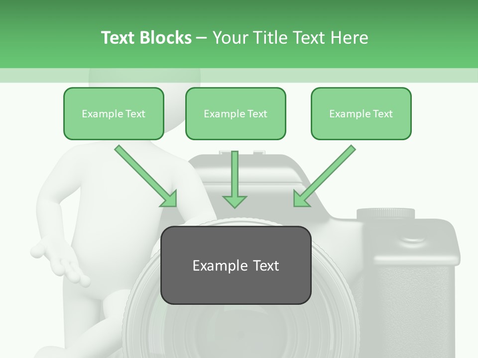 Guy Photographic Glass PowerPoint Template