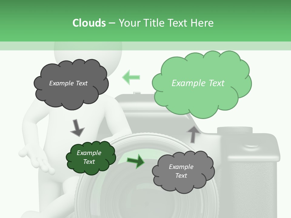 Guy Photographic Glass PowerPoint Template
