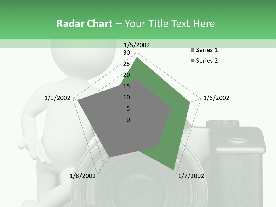 Guy Photographic Glass PowerPoint Template
