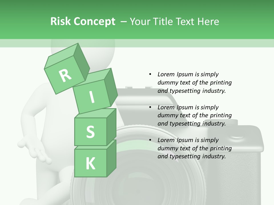 Guy Photographic Glass PowerPoint Template