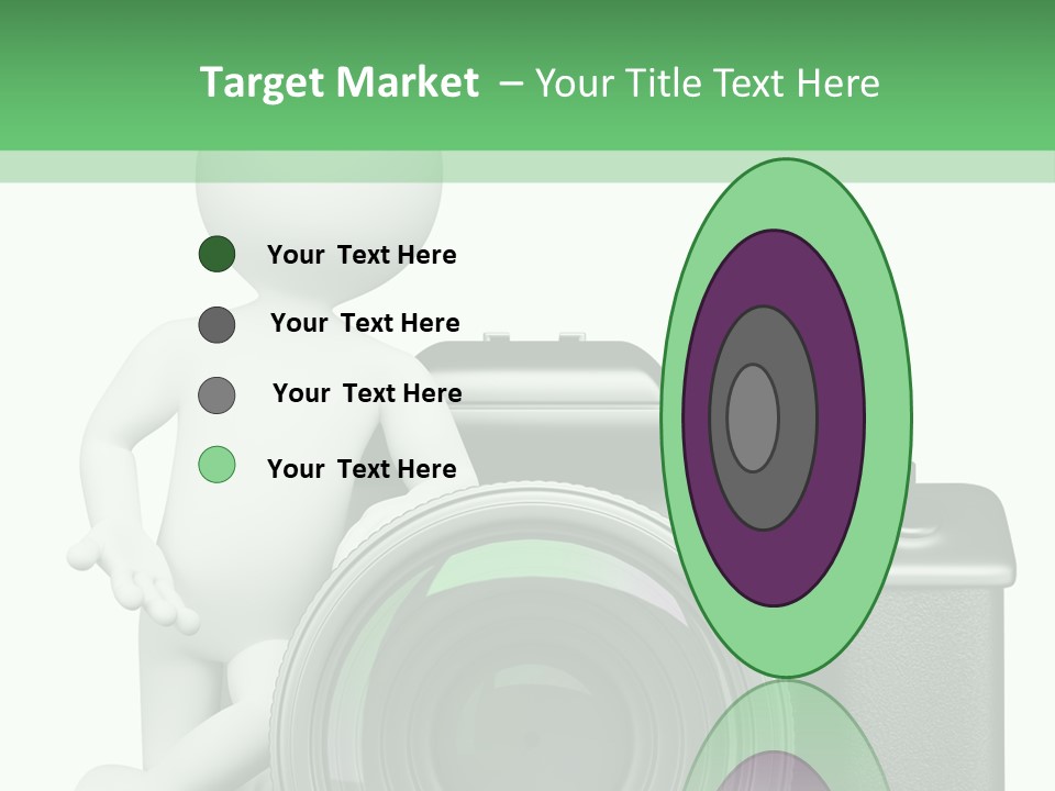 Guy Photographic Glass PowerPoint Template