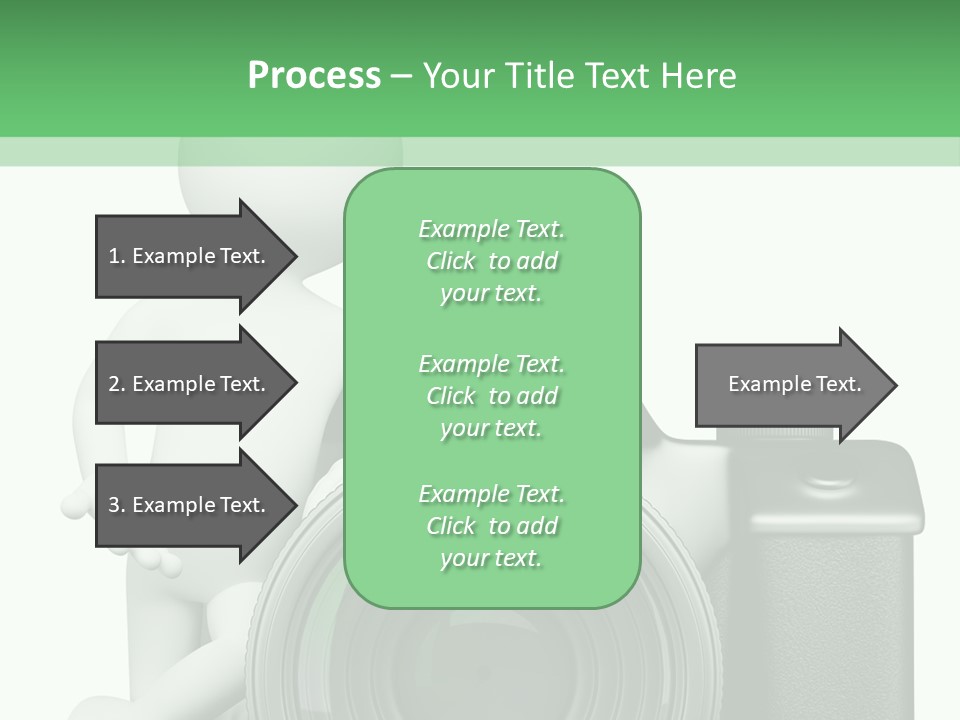 Guy Photographic Glass PowerPoint Template