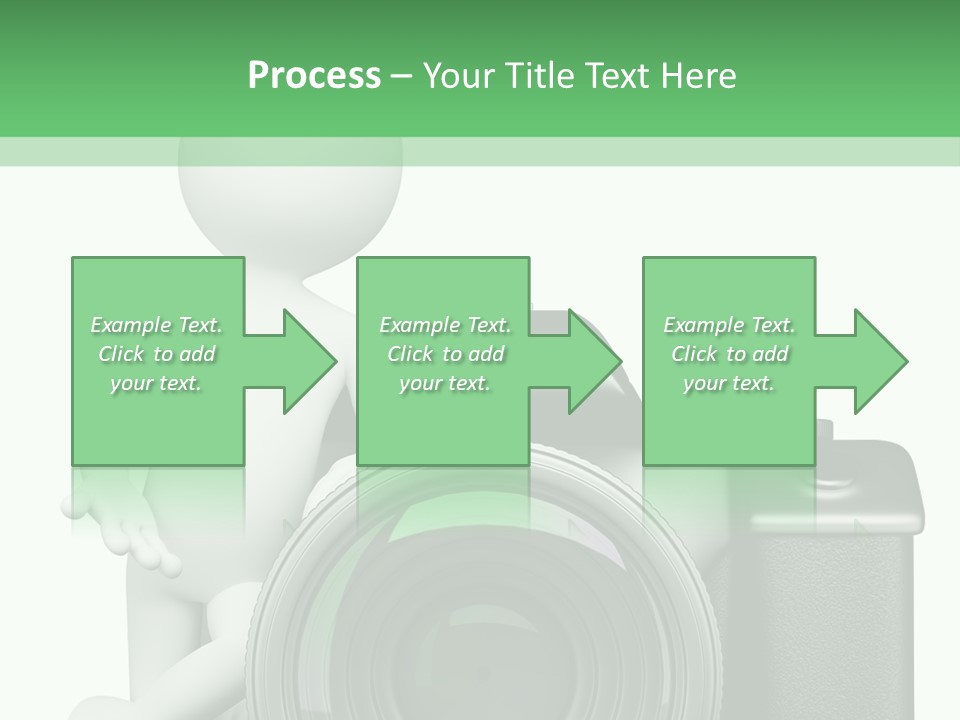 Guy Photographic Glass PowerPoint Template