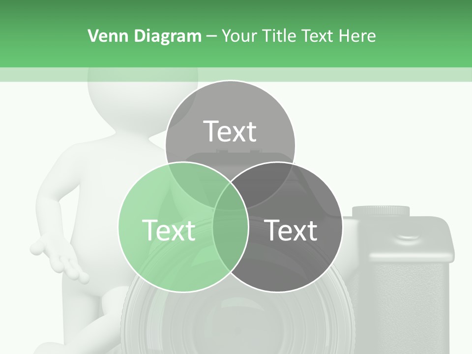 Guy Photographic Glass PowerPoint Template