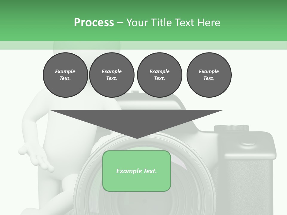 Guy Photographic Glass PowerPoint Template