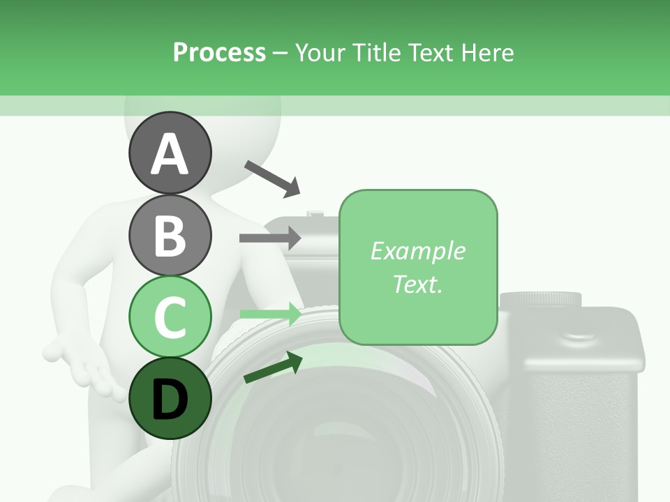 Guy Photographic Glass PowerPoint Template