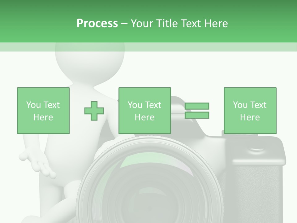 Guy Photographic Glass PowerPoint Template
