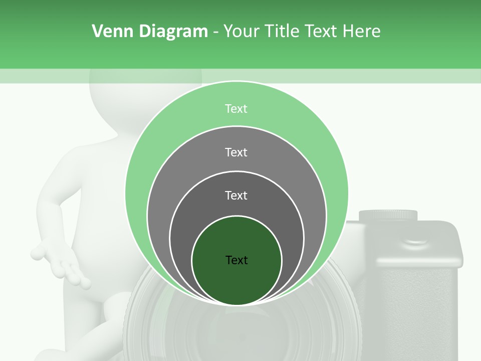 Guy Photographic Glass PowerPoint Template