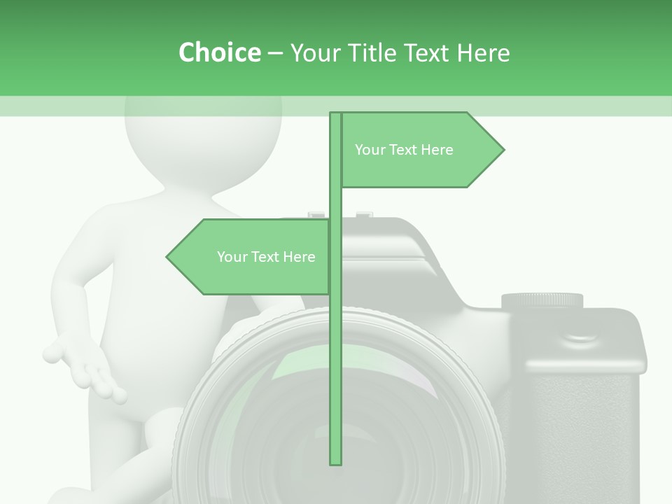 Guy Photographic Glass PowerPoint Template