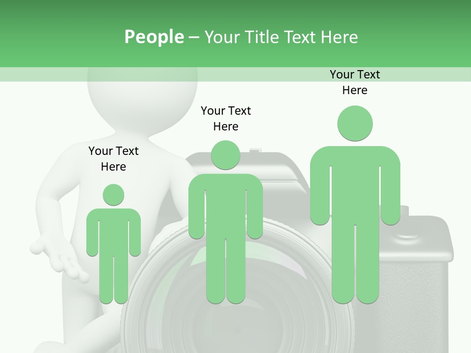 Guy Photographic Glass PowerPoint Template