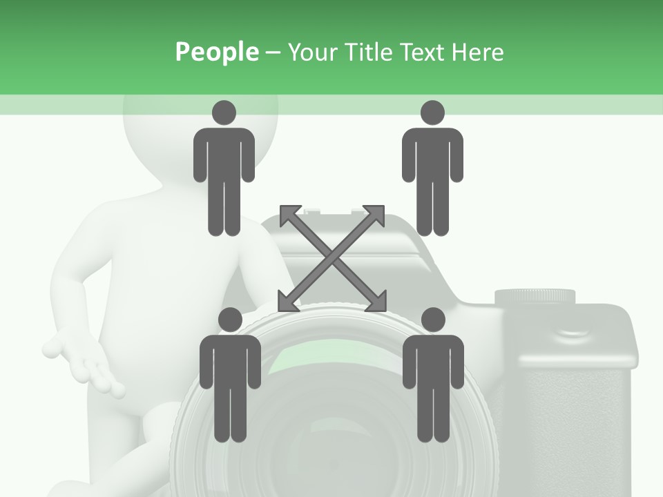 Guy Photographic Glass PowerPoint Template