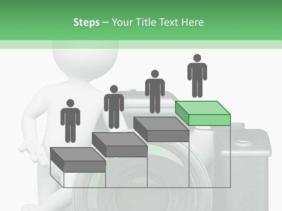 Guy Photographic Glass PowerPoint Template