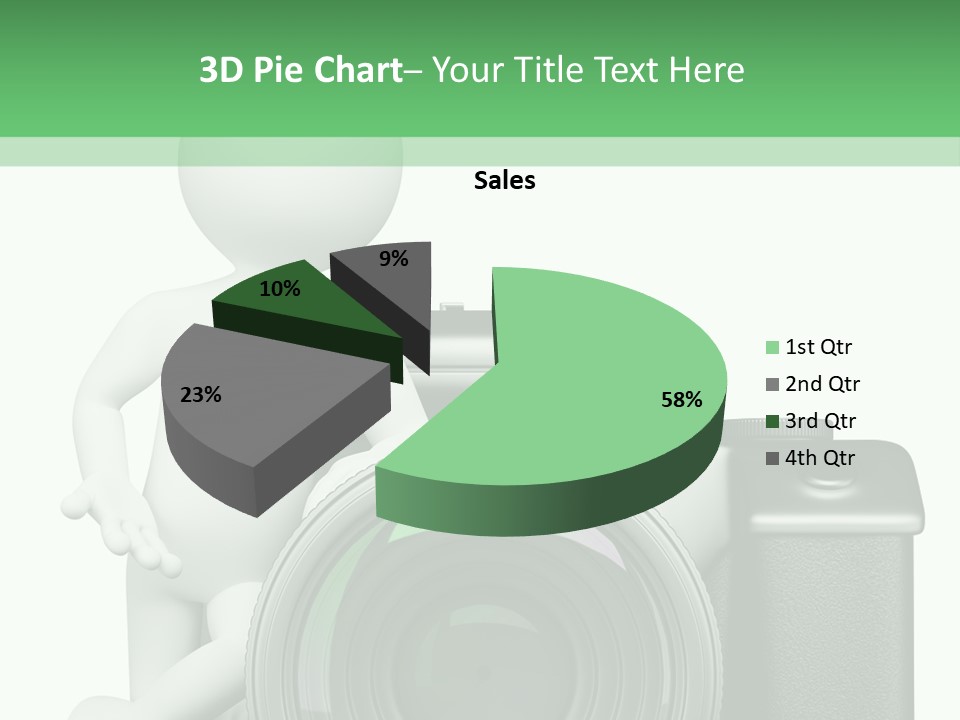 Guy Photographic Glass PowerPoint Template