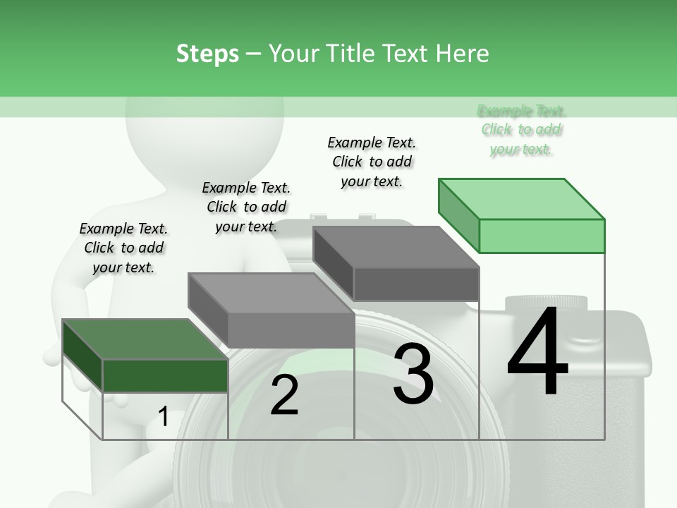 Guy Photographic Glass PowerPoint Template