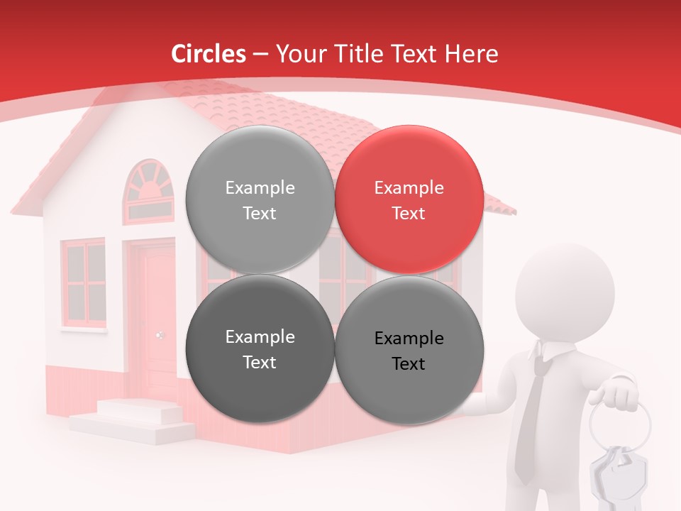 Graphic Man Residence PowerPoint Template