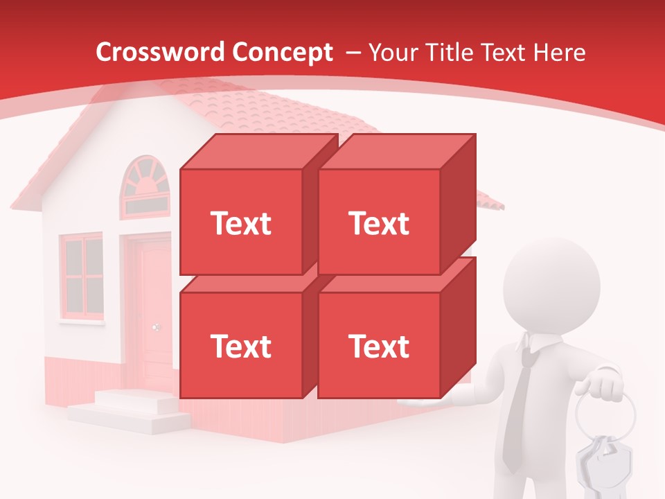 Graphic Man Residence PowerPoint Template