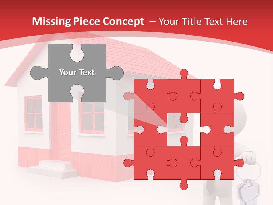 Graphic Man Residence PowerPoint Template