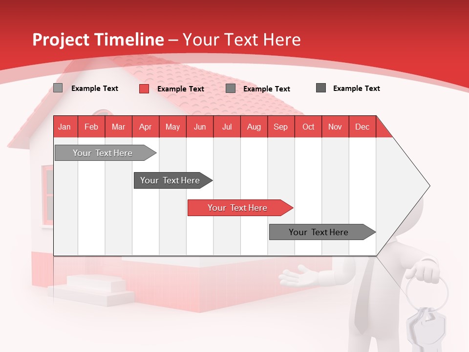 Graphic Man Residence PowerPoint Template