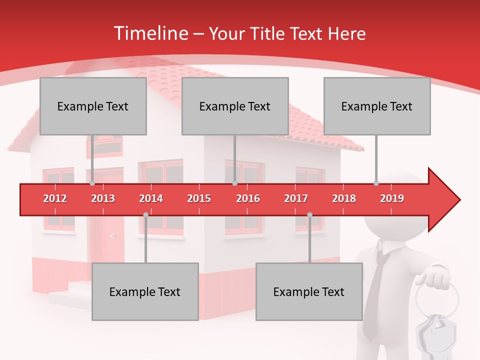 Graphic Man Residence PowerPoint Template