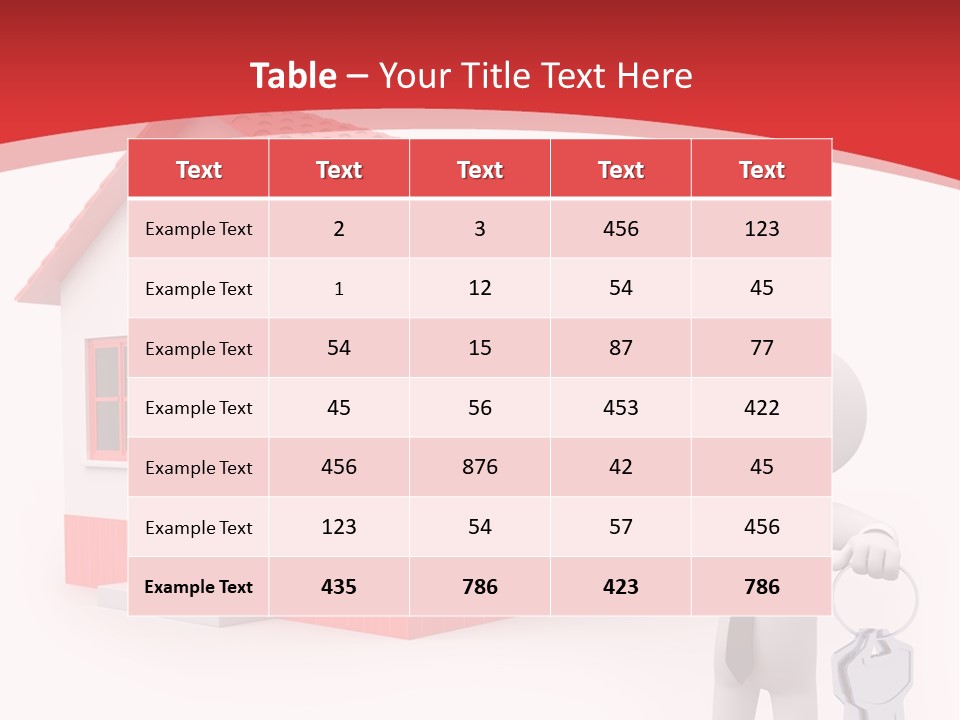 Graphic Man Residence PowerPoint Template