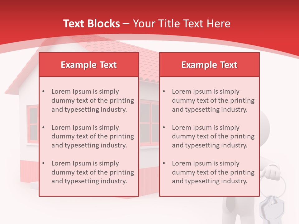 Graphic Man Residence PowerPoint Template