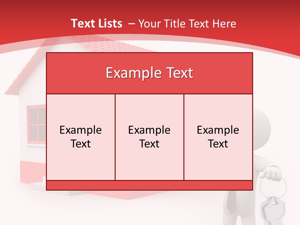 Graphic Man Residence PowerPoint Template