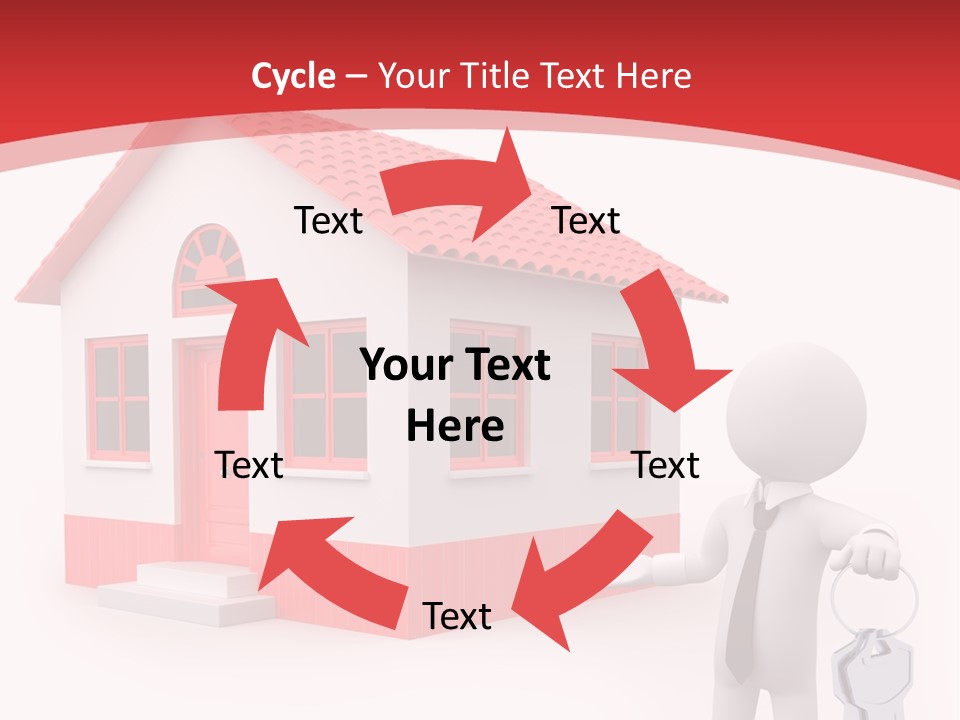 Graphic Man Residence PowerPoint Template