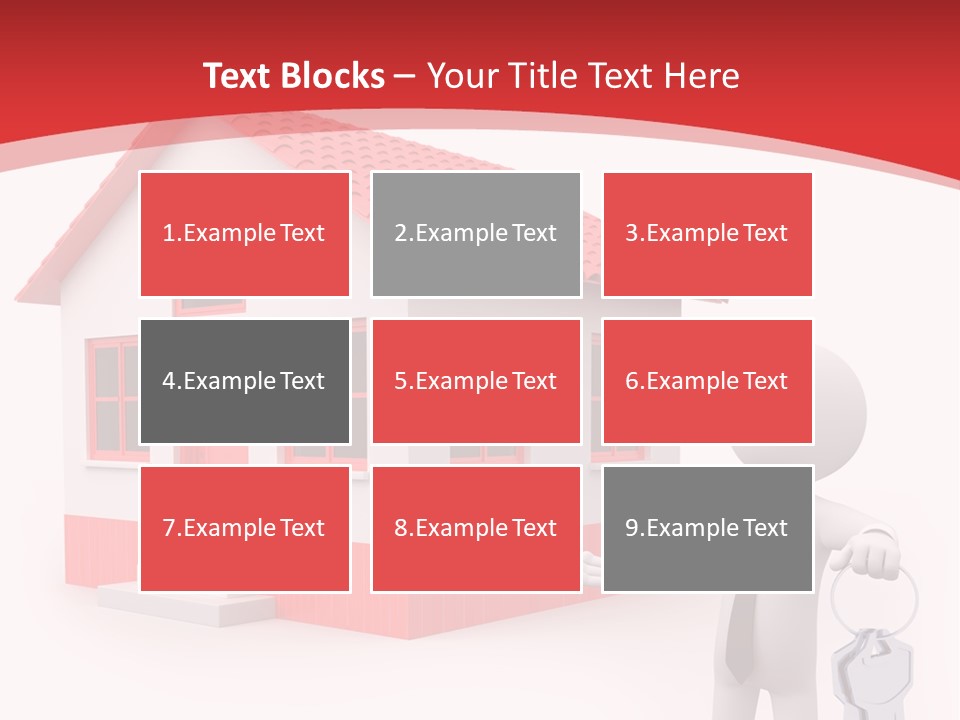 Graphic Man Residence PowerPoint Template