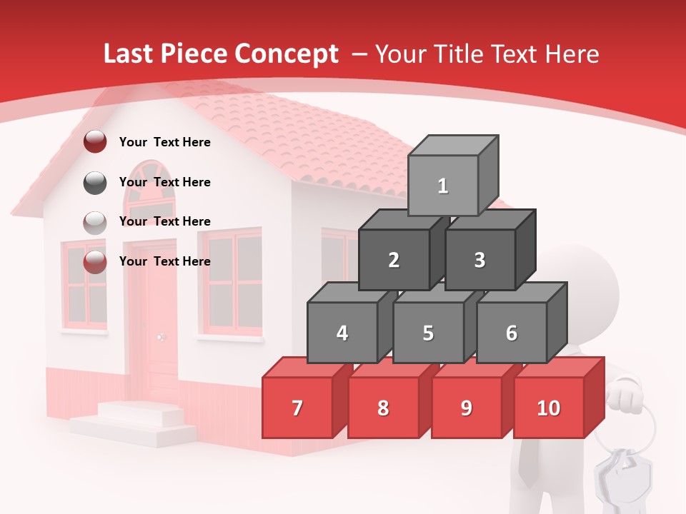 Graphic Man Residence PowerPoint Template