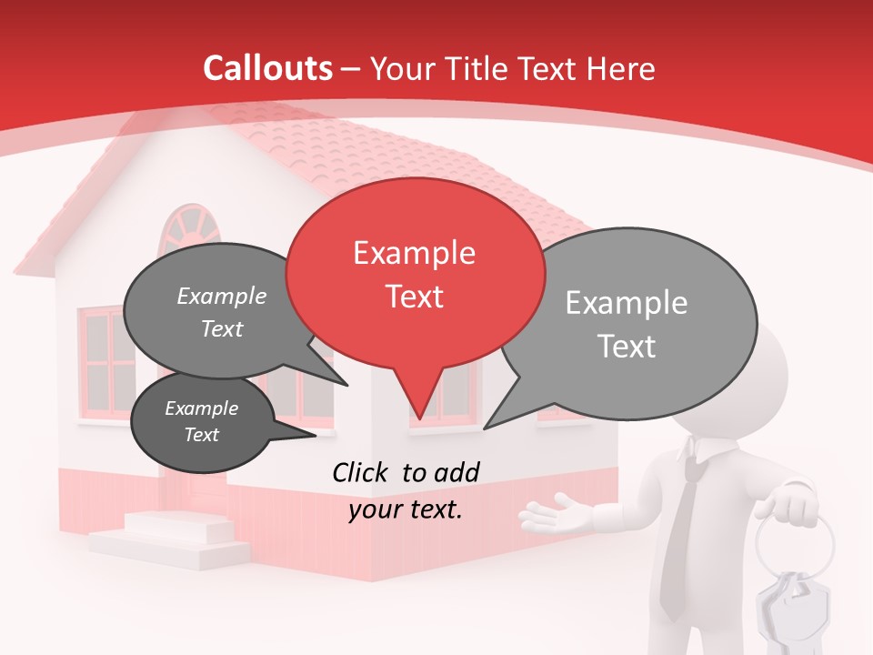Graphic Man Residence PowerPoint Template