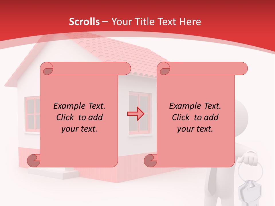 Graphic Man Residence PowerPoint Template