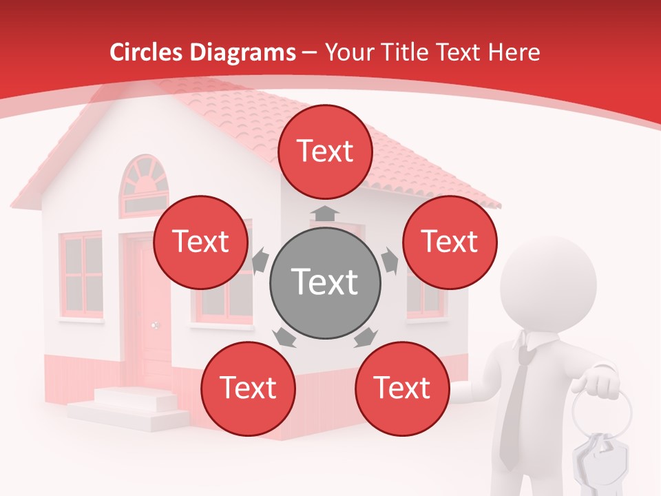 Graphic Man Residence PowerPoint Template