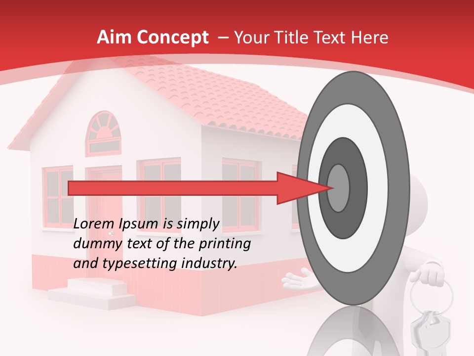 Graphic Man Residence PowerPoint Template