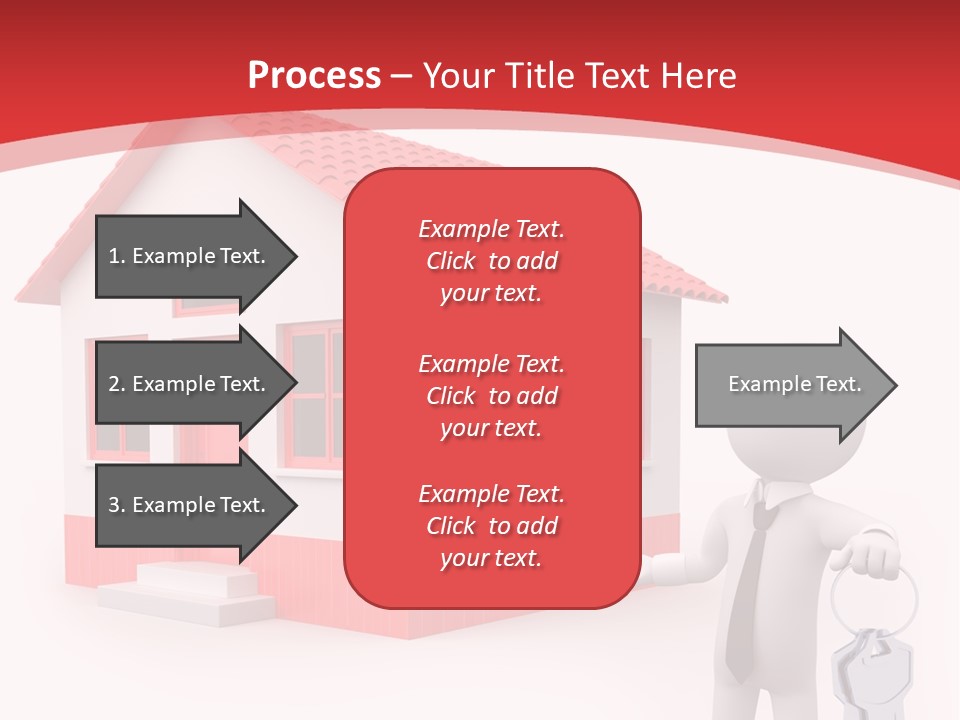 Graphic Man Residence PowerPoint Template