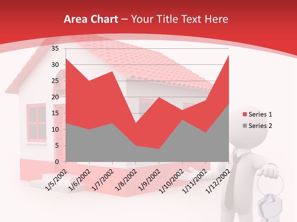 Graphic Man Residence PowerPoint Template
