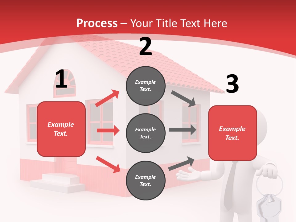 Graphic Man Residence PowerPoint Template