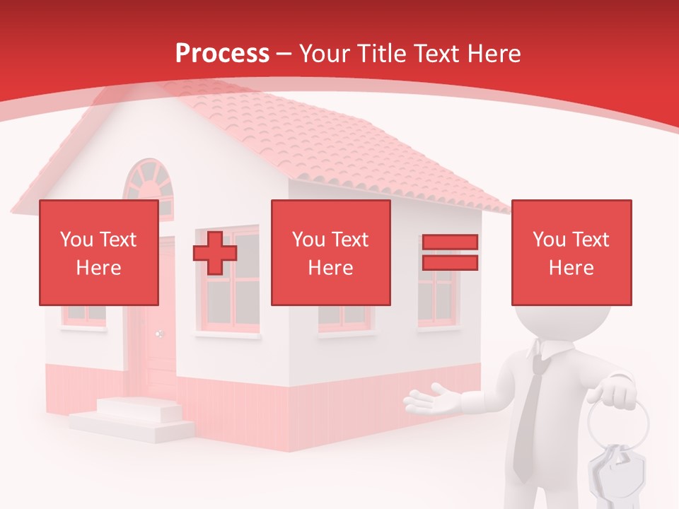 Graphic Man Residence PowerPoint Template