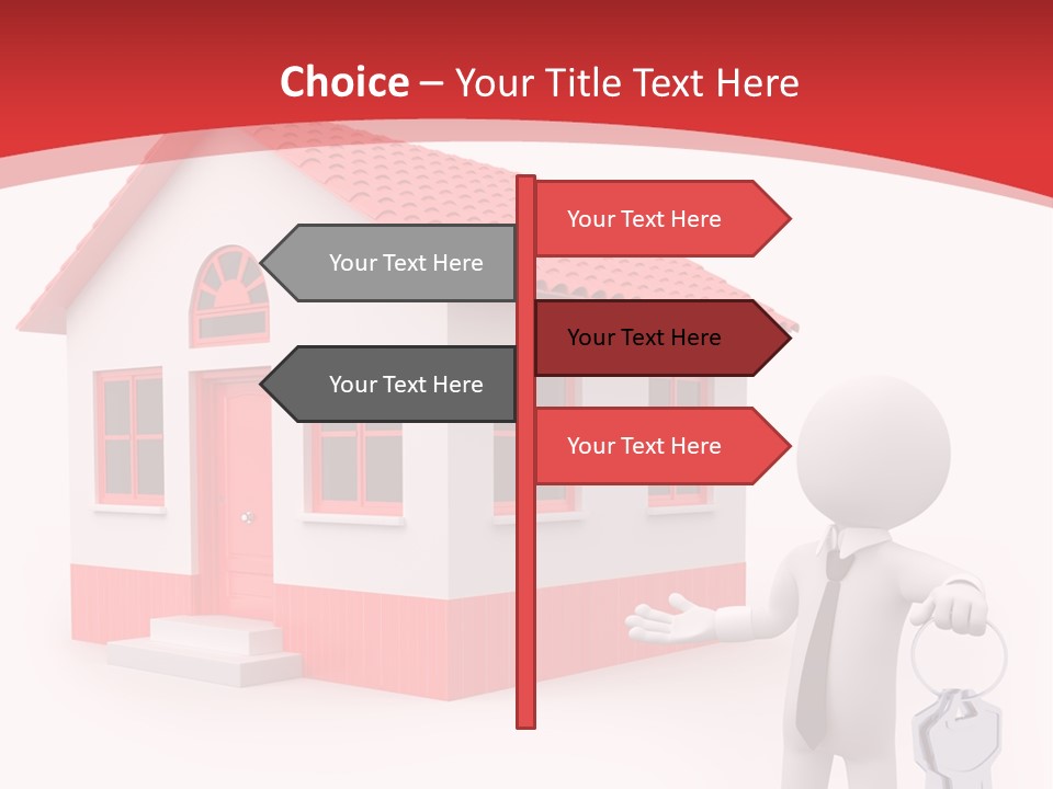 Graphic Man Residence PowerPoint Template