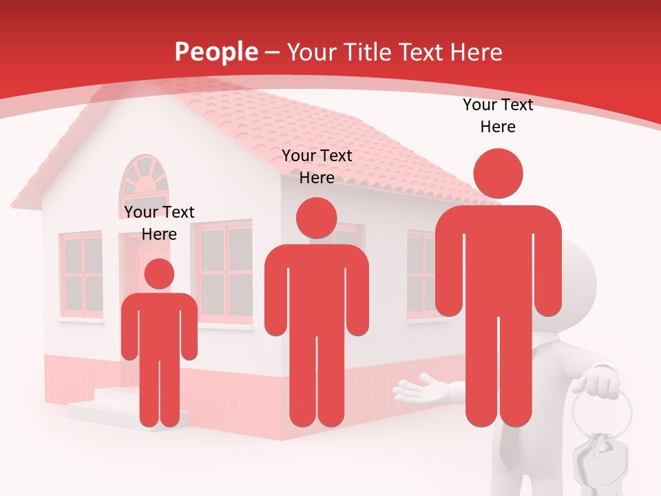 Graphic Man Residence PowerPoint Template