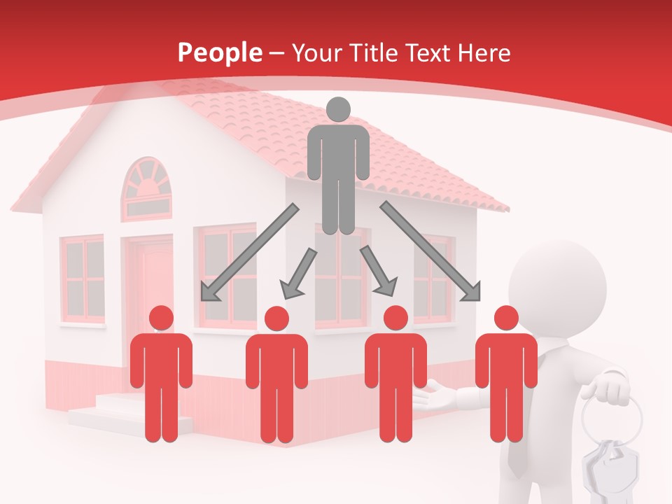 Graphic Man Residence PowerPoint Template