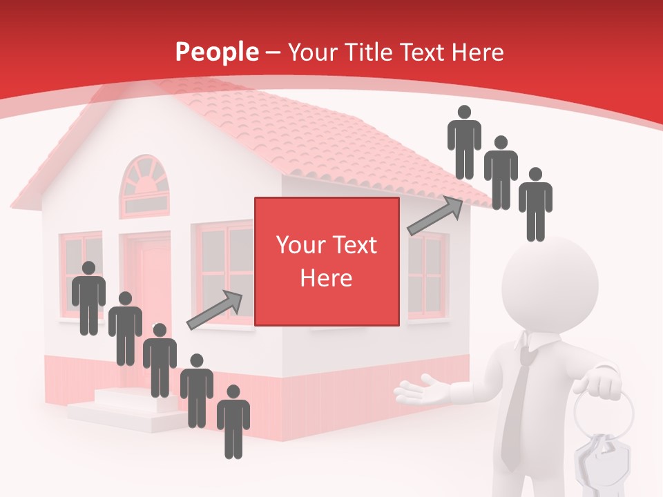 Graphic Man Residence PowerPoint Template