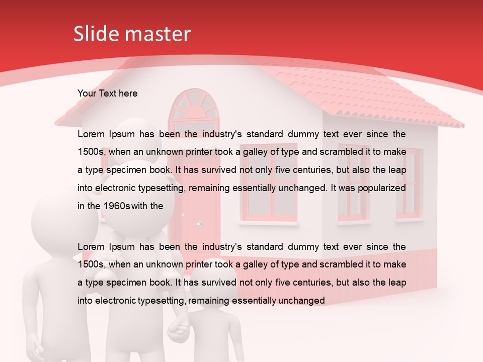 Husband Real Estate Dad PowerPoint Template